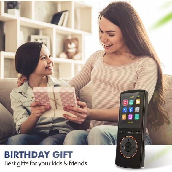 MP3 Player, Safuciiv 32GB MP3 Player with Bluetooth 5.2 HiFi Audio Quality - Picture 7 of 7